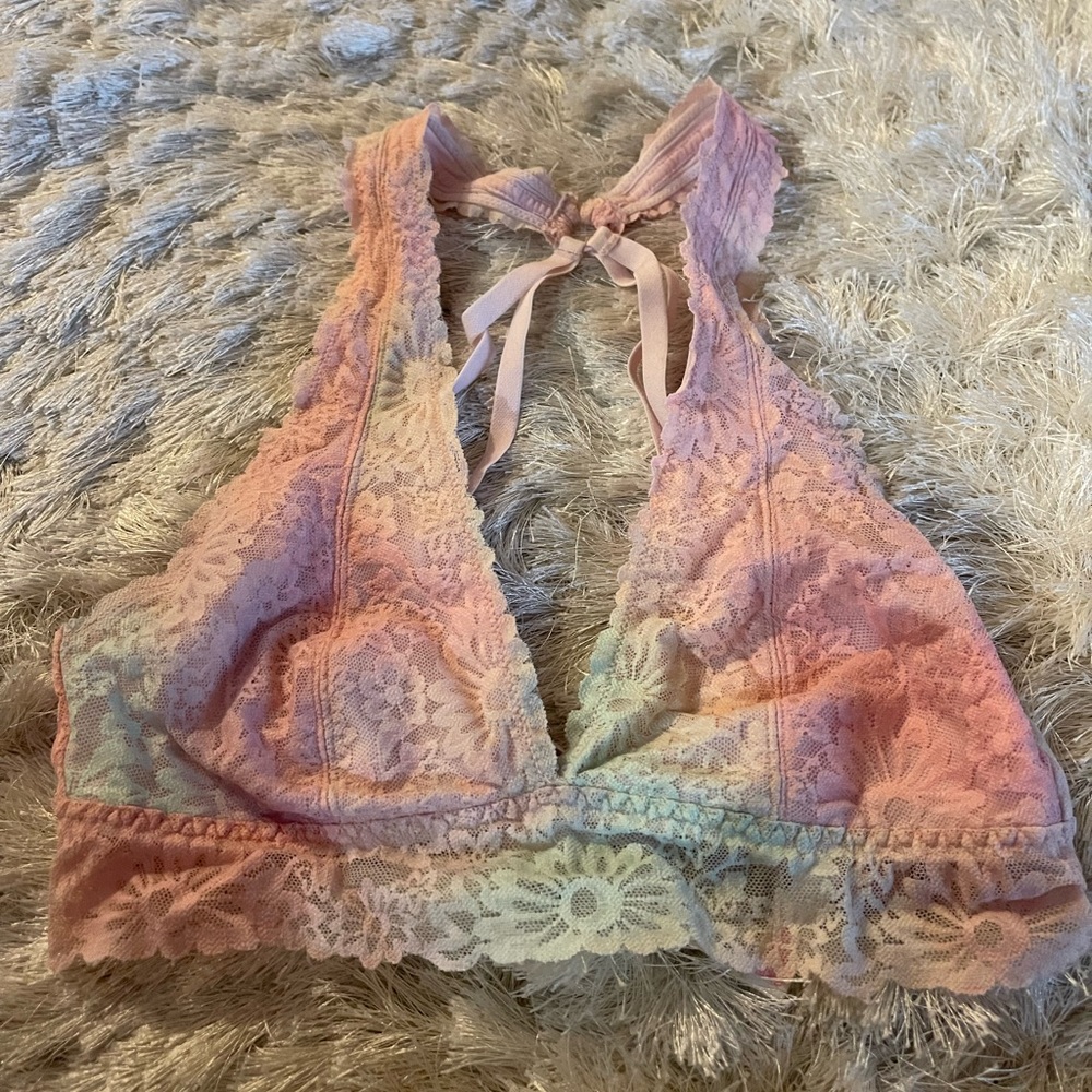 Pink bralet